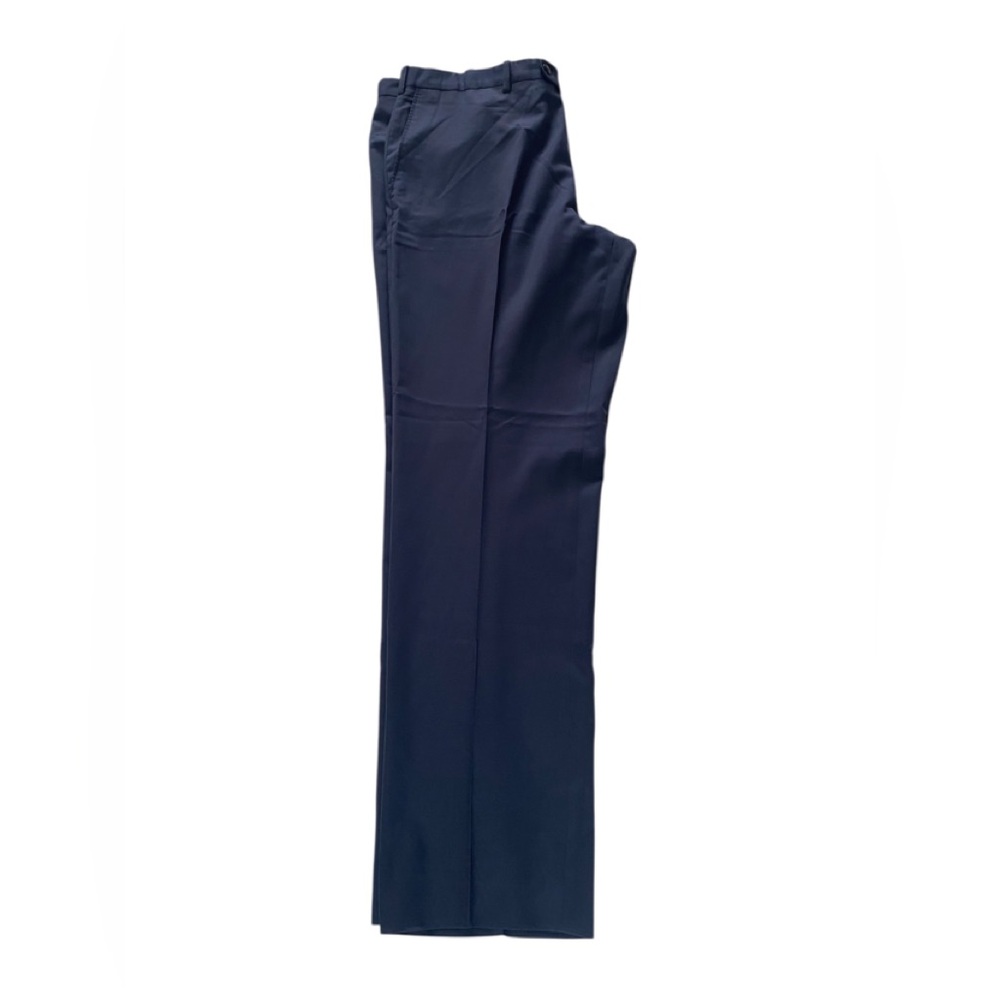 JB Britches Wool Blended Men's Dress Navy Pants Size 40 - Picture 3 of 10